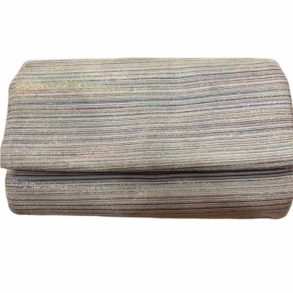 Cream Etui London clutch